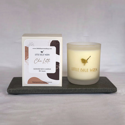 Chai Latte Soy Candle - 50+ Hours Favourites Collection